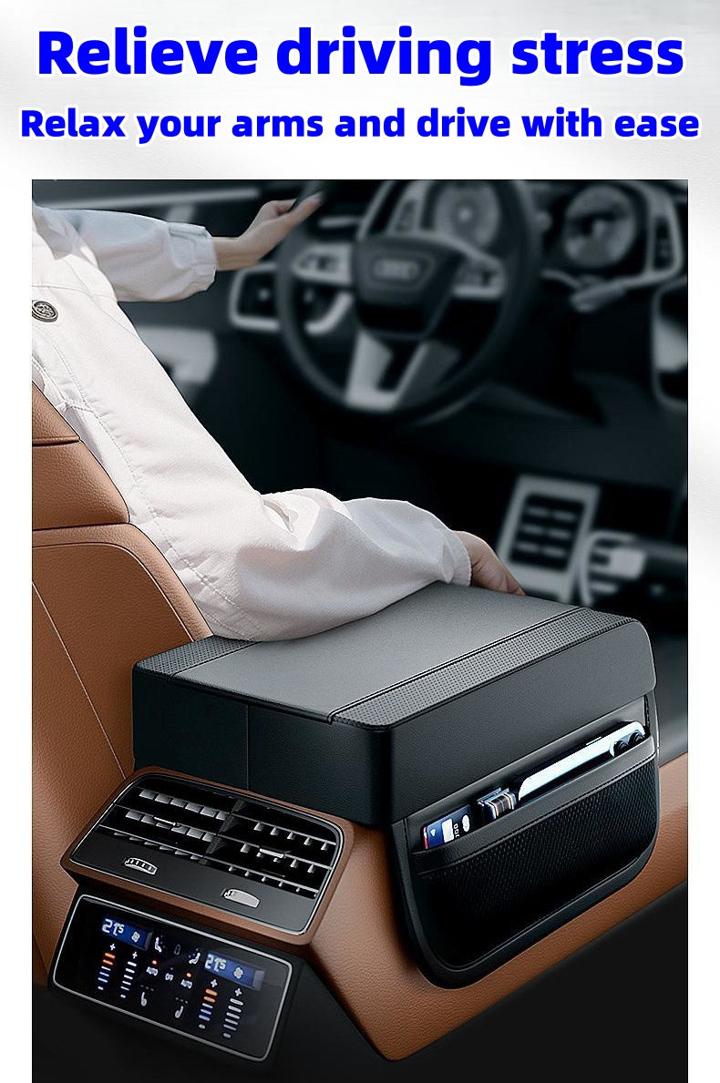 🔥Gorąca wyprzedaż🔥Pokrowiec na podłokietnik samochodowy, poduszka podwyższająca (wersja do przechowywania)