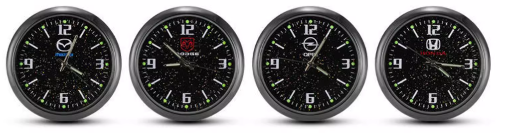 Gorąca wyprzedaż ✨50% zniżki ✨Świecący zegarek kwarcowy do samochodu