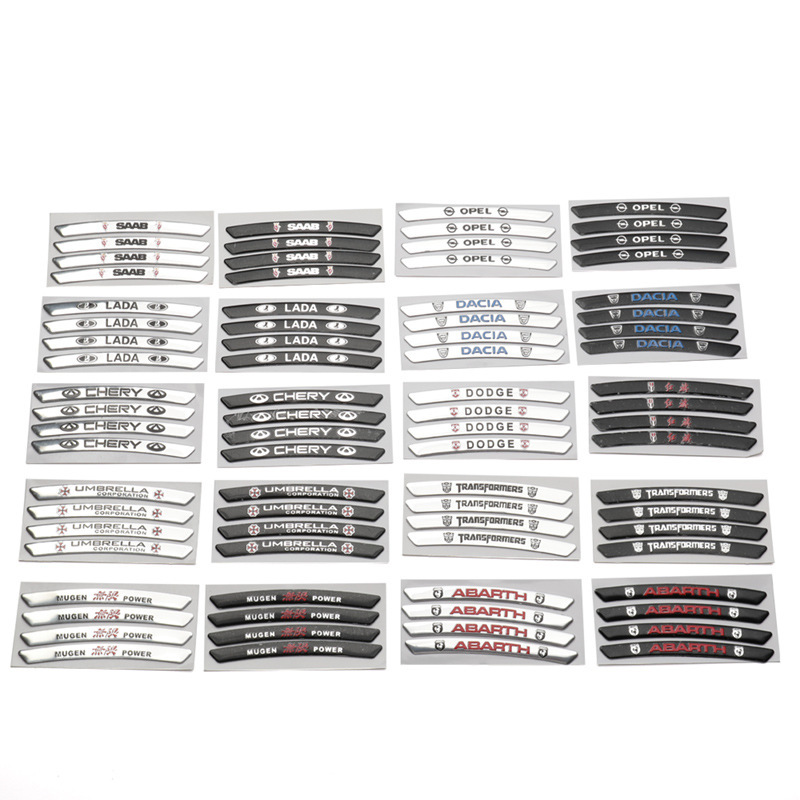 Gorąca wyprzedaż ✨50% zniżki ✨Naklejka 3D na felgę metalową z motywem osobowości (4 szt.)