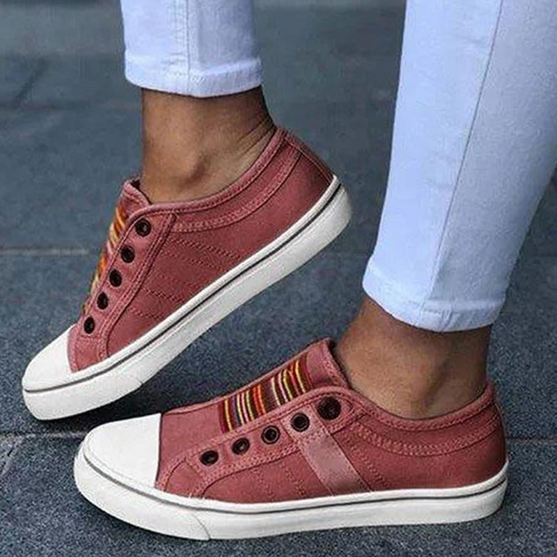 2025 m. Nauji vasariniai ortopediniai batai Vintage Denim Slip On-LT