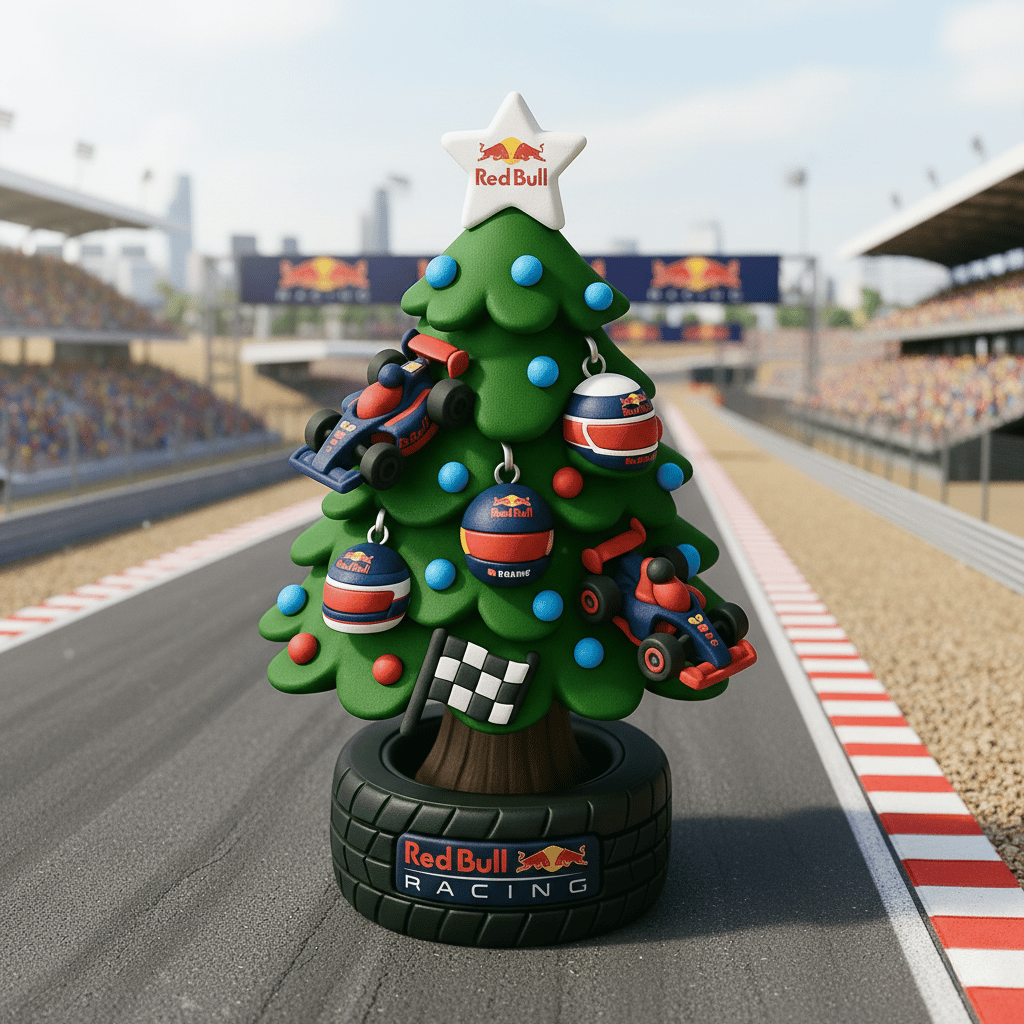 🎄🏎️ Miniaturowa choinka w stylu zespołu F1