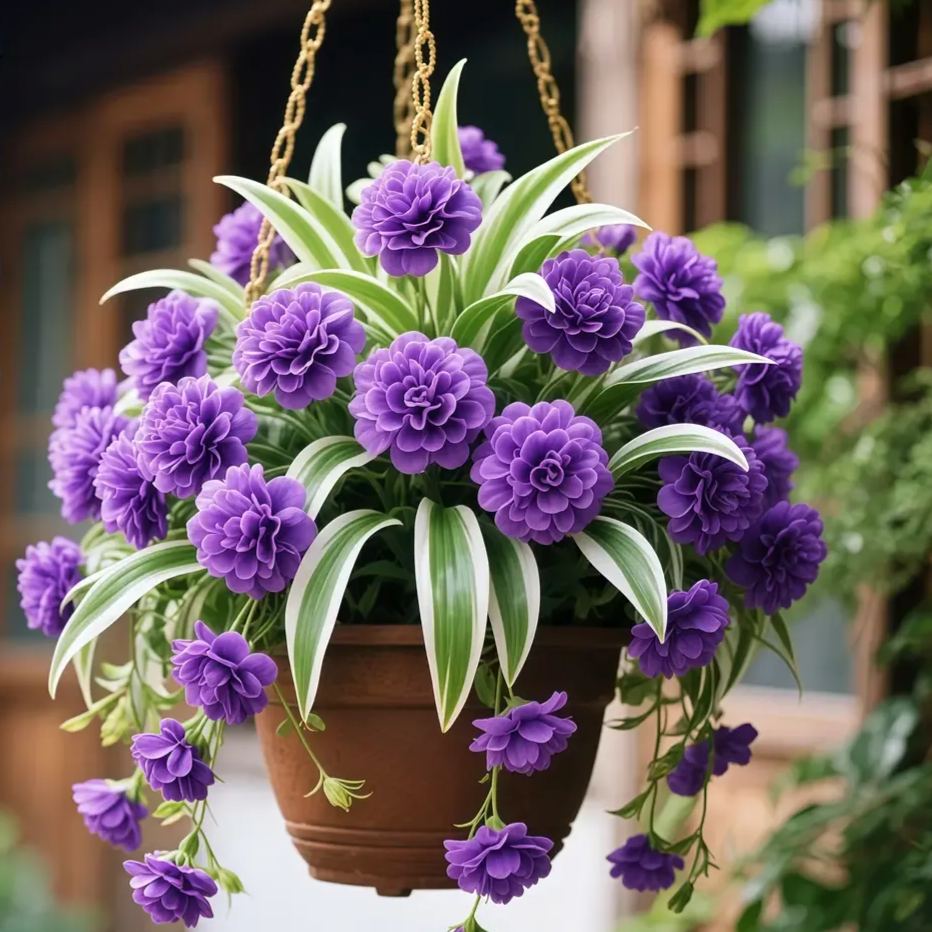 🌼 Pachnące złote cebulki olbrzymich roślin pająkowatych