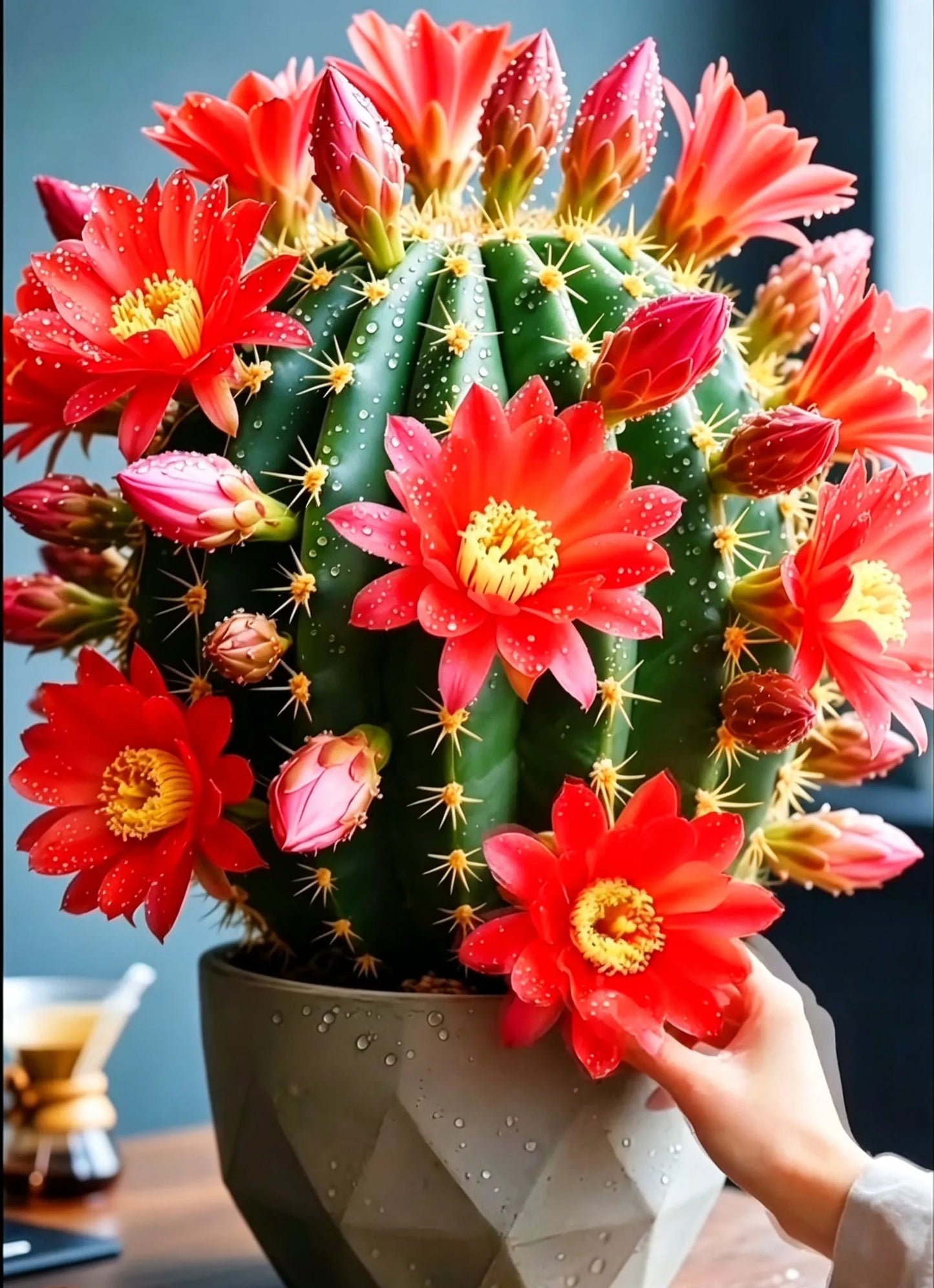 🌵 Ismerd meg új legjobb barátodat – a Gymnocalycium baldianum kaktuszt! 💕