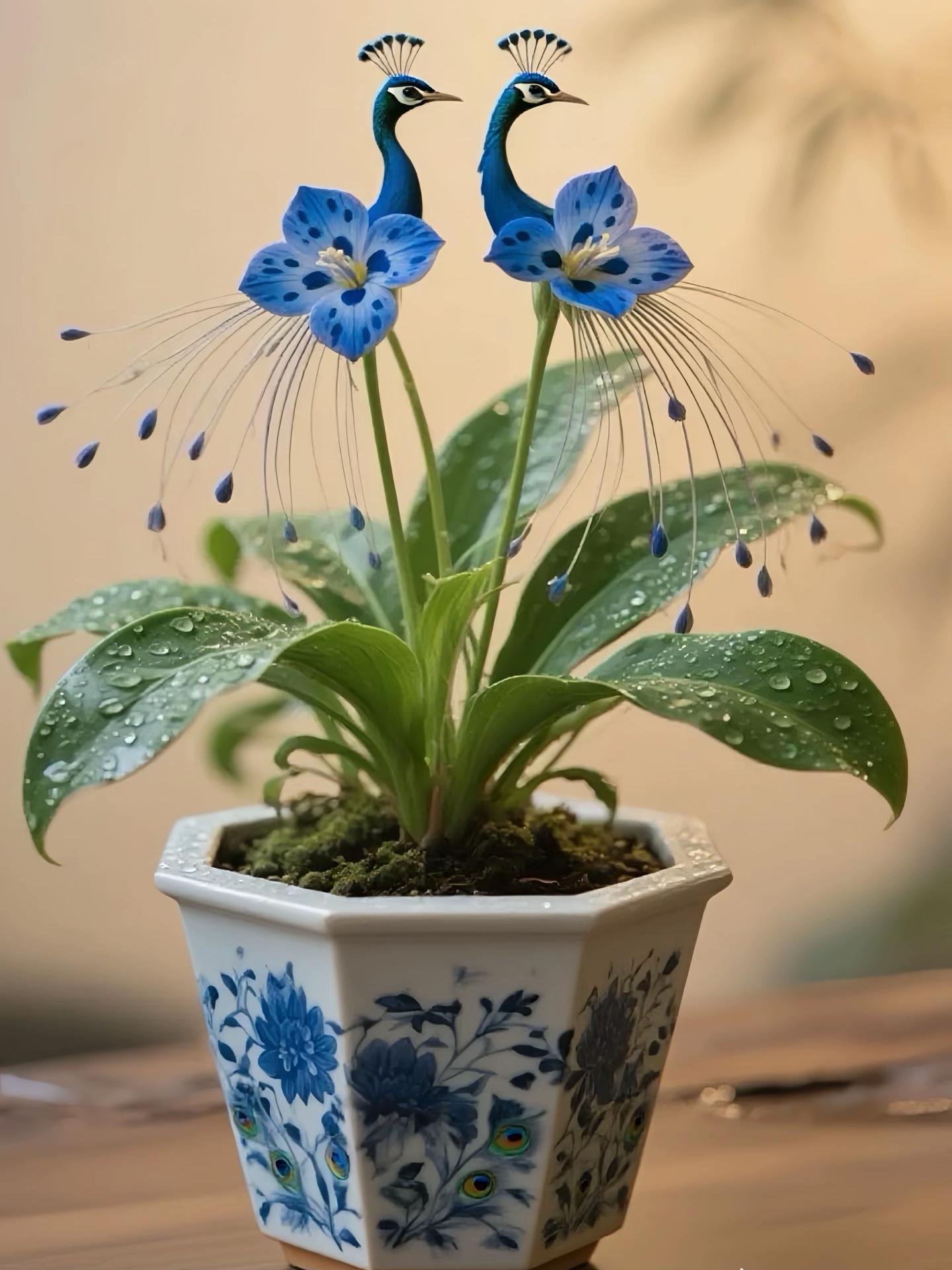 🌺 Páva orchidea magok