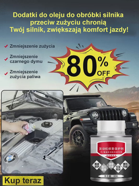【Niezbędny do spalania oleju】Preparat ochronny przeciw zużyciu silnika samochodowego