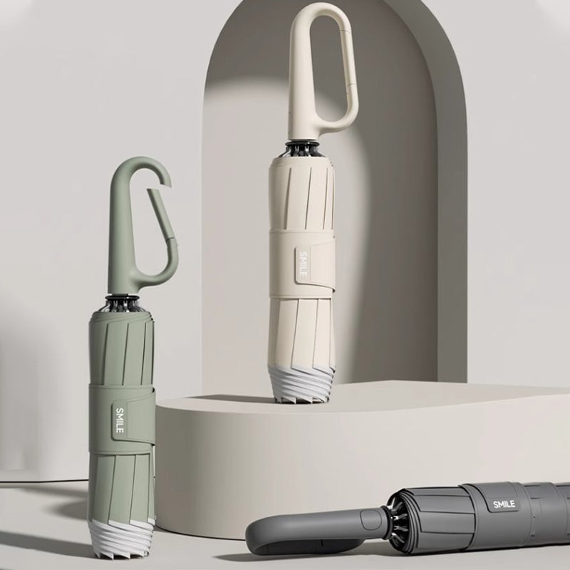 ☂️✨ Parasol z odblaskowymi paskami bezpieczeństwa! Odwrotne rozszerzanie i kurczenie bez rozpryskiwania wody, dobra widoczność w słabo oświetlonych miejscach.