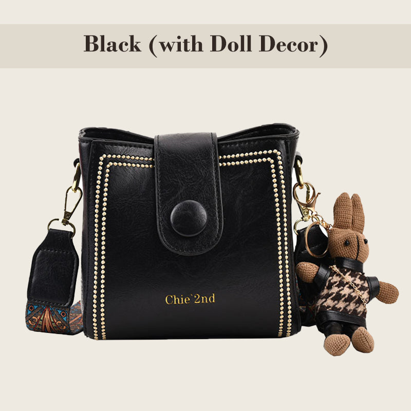 👜Vo vintage štýle sa hodia na nastaviteľný popruh-LT