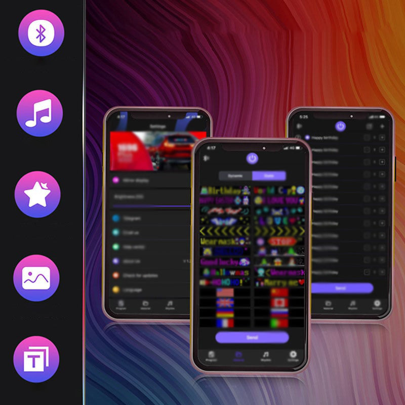 [Ekskluzywna produkcja] 🔥Lampa samochodowa Devil's Eye LED Soft Screen