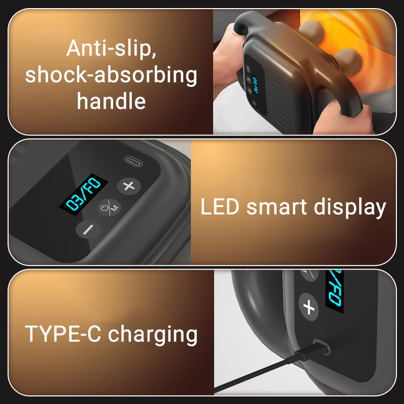 🏋️‍♂️ Urządzenie do masażu powięzi z 4 głowicami