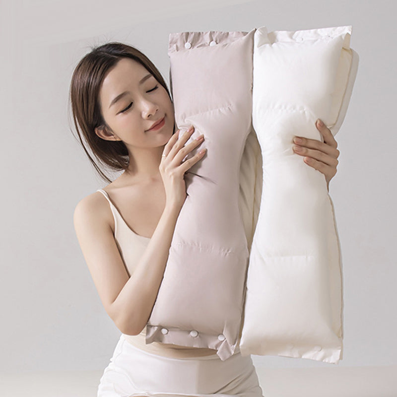 🛌😴Kétzónás ergonómikus alvópárna | Leválasztható rétegek az ideális magasság beállításához