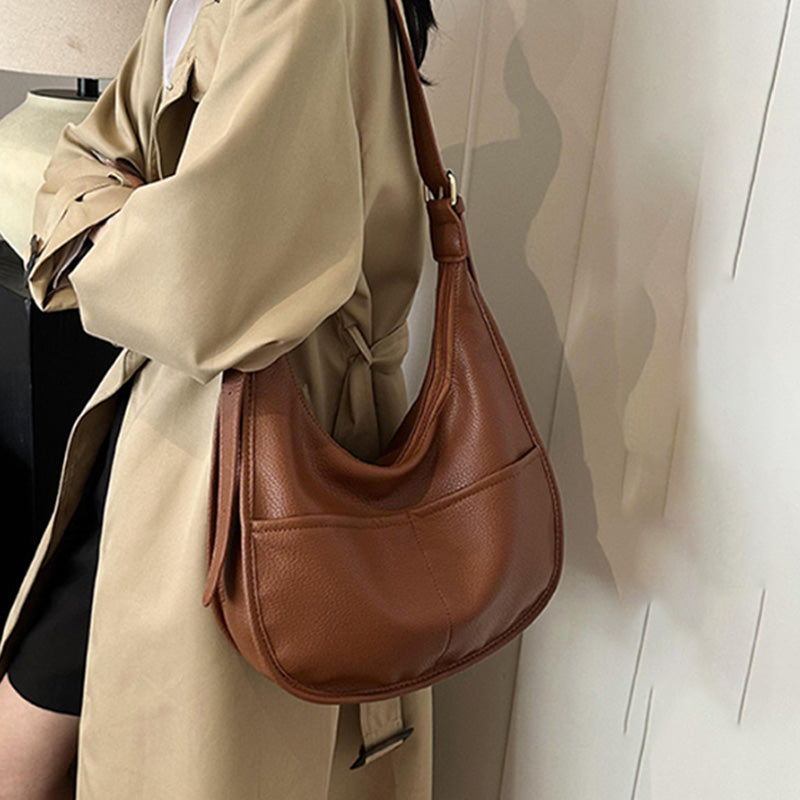 Madingas kryžminio taška na telo s nastaviteľným popruhom a širokým opätkom-LT