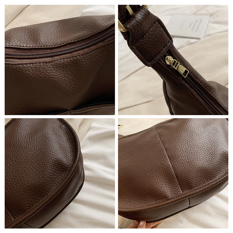 Madingas kryžminio taška na telo s nastaviteľným popruhom a širokým opätkom-LT