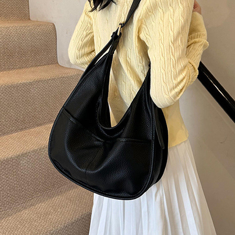 Madingas kryžminio taška na telo s nastaviteľným popruhom a širokým opätkom-LT