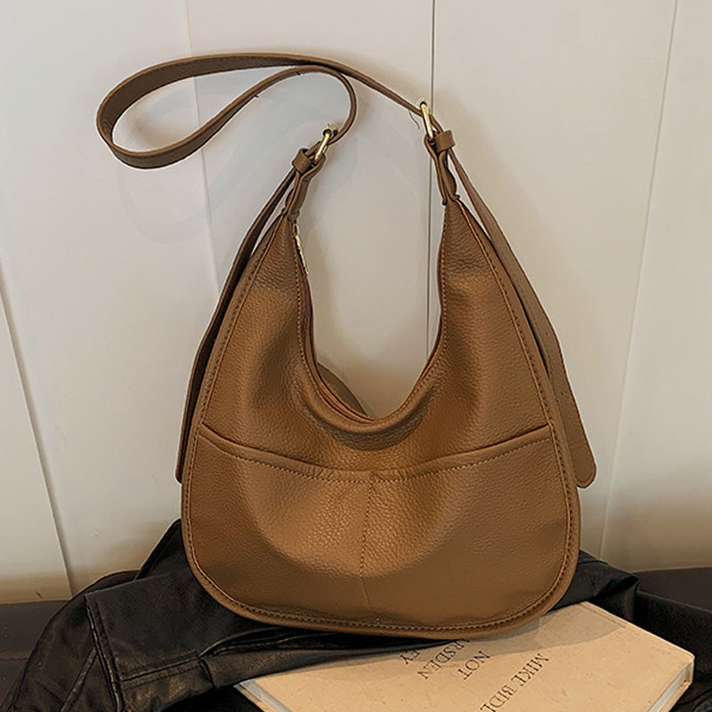 Madingas kryžminio taška na telo s nastaviteľným popruhom a širokým opätkom-LT