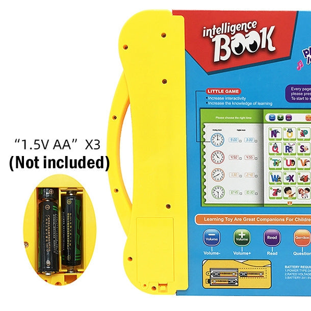 🎄[Najlepszy prezent dla dzieci] Inteligentna książka do nauki wymowy mowy