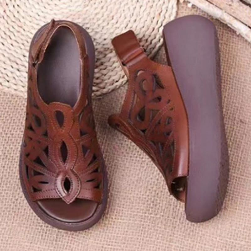 Damskie lekkie sandały casualowe retro