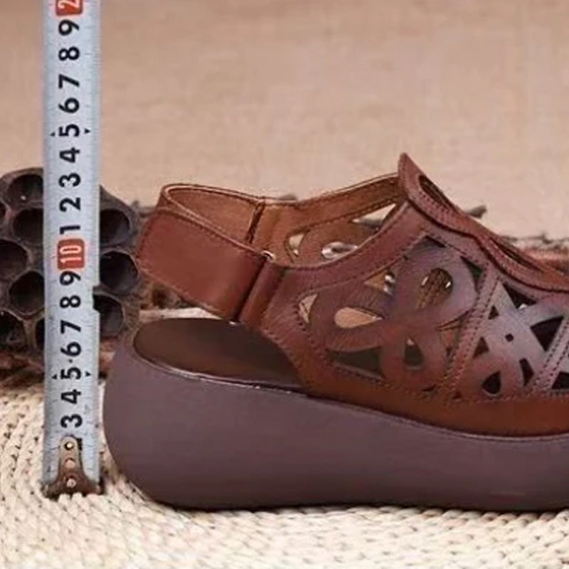 Damskie lekkie sandały casualowe retro