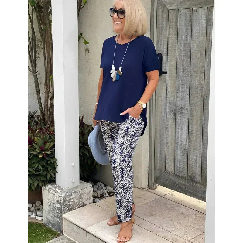 Damski dwuczęściowy zestaw na co dzień