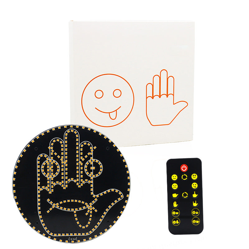 Oświetlenie LED deski rozdzielczej z funkcją ekspresji i gestów, przeznaczone do tylnej szyby samochodu