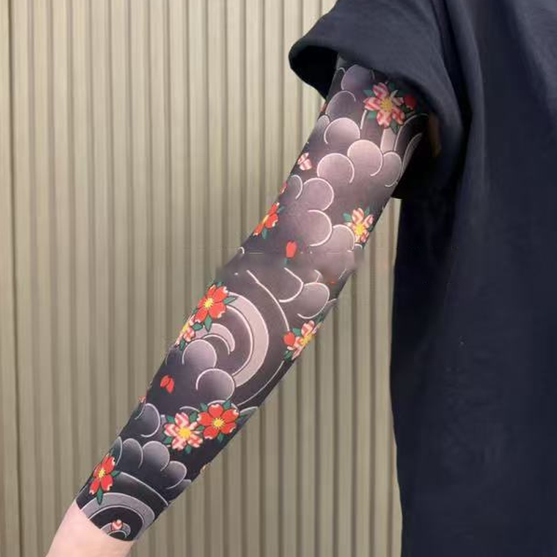🔥Nauja tendencija ❤️‍🔥 Itin plonos tatuiruotės rašto rankovės nuo saulės-LT