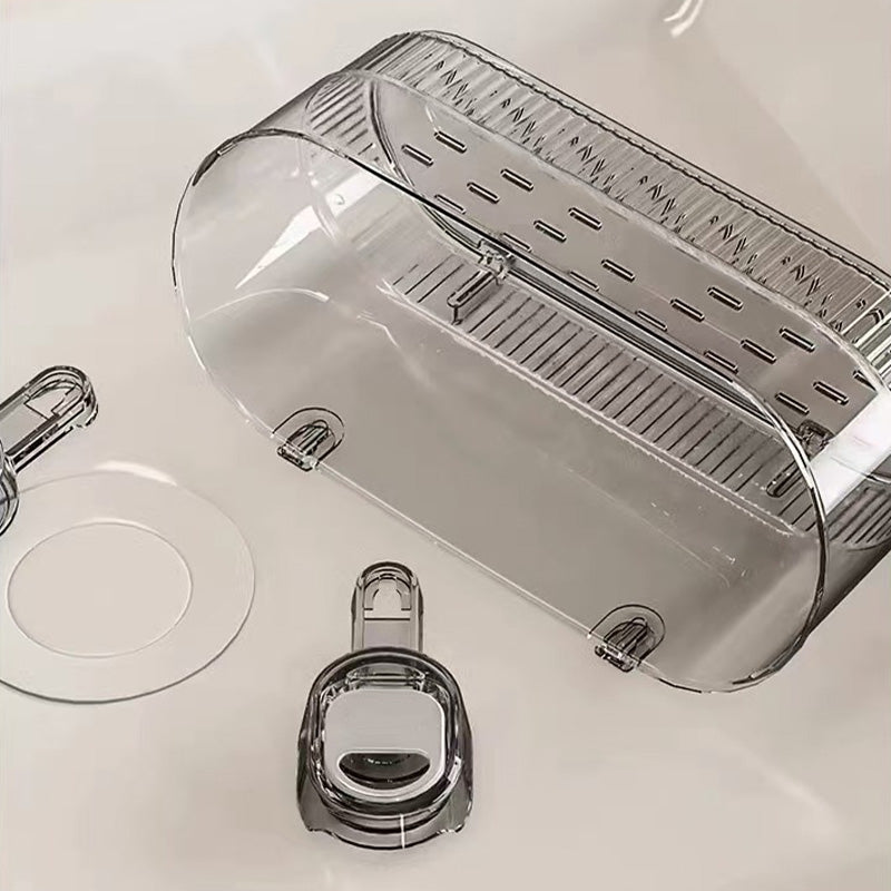 Półka ścienna z przyssawkami – zadbaj o porządek w kuchni i łazience! 🏠✨