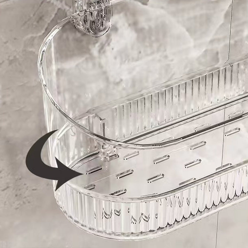 Półka ścienna z przyssawkami – zadbaj o porządek w kuchni i łazience! 🏠✨