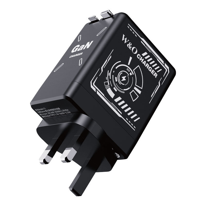 USB+TYPE C Szybka stacja ładująca z wysuwanym kablem – uniwersalne zastosowanie