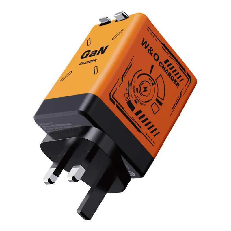 USB+TYPE C Szybka stacja ładująca z wysuwanym kablem – uniwersalne zastosowanie