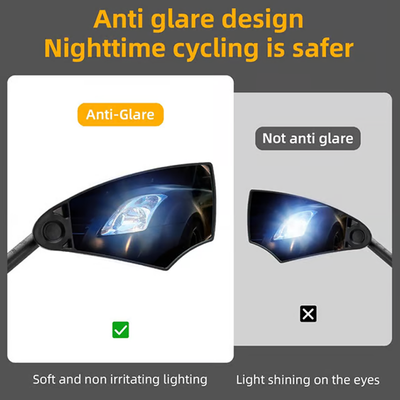 🔥Lusterko na kierownicę roweru z regulacją 360°💯