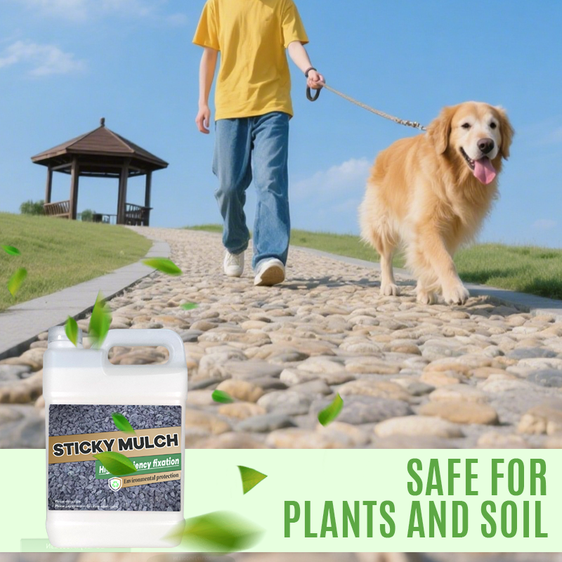 Szybkoschnący, lepki klej do krajobrazów