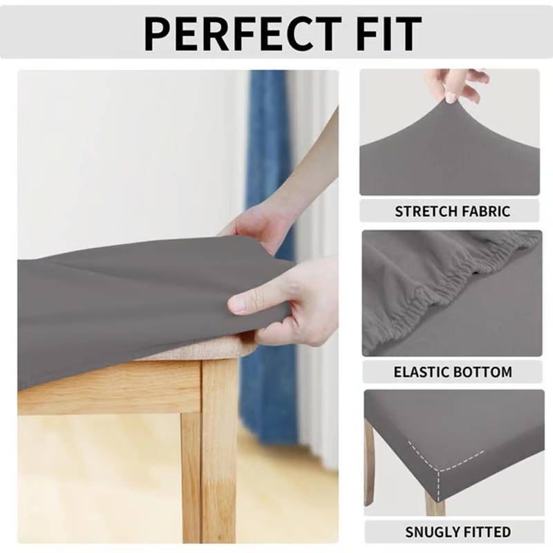 Elastyczne, wodoodporne pokrowce na krzesła