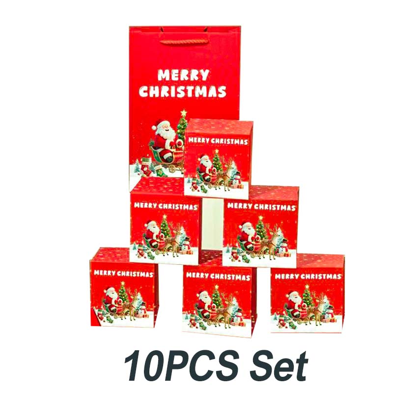 🎅 Unikalne składane pudełko na prezent świąteczny🎄✨