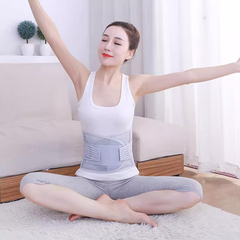 🔥 Pielęgnacja odcinka lędźwiowego kręgosłupa 🎁 Ochraniacz na talię wykonany z termicznie kompresowanej, oddychającej blachy stalowej 💪