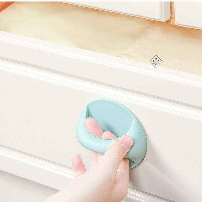 🏠Trwałe, samoprzylepne, okrągłe klamki do drzwi❤️