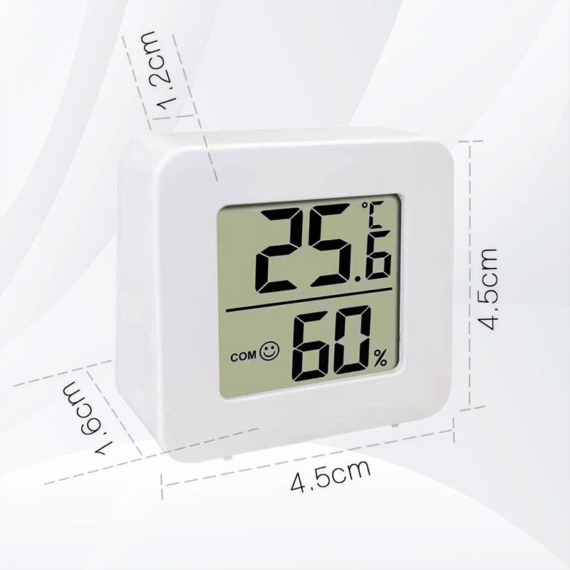 🌡️Precíz 2 az 1-ben hőmérséklet- és páratartalom-mérő digitális kijelzővel⏰