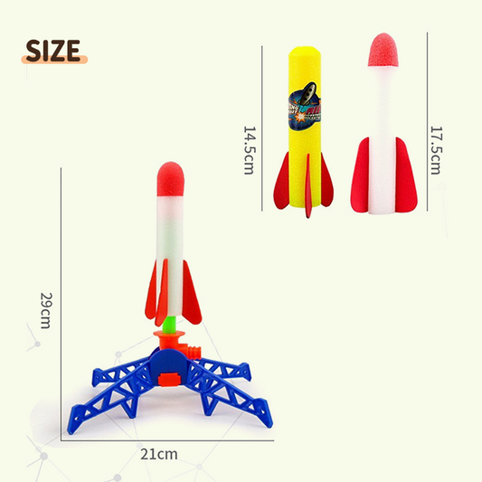 🚀LED raketomet pre deti-SK