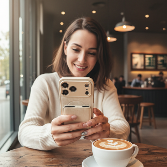 🔥🧲 Pirštų atspaudų nepaliekantis magnetinis telefono dėklas 12-17 serijai 📱✨-LT