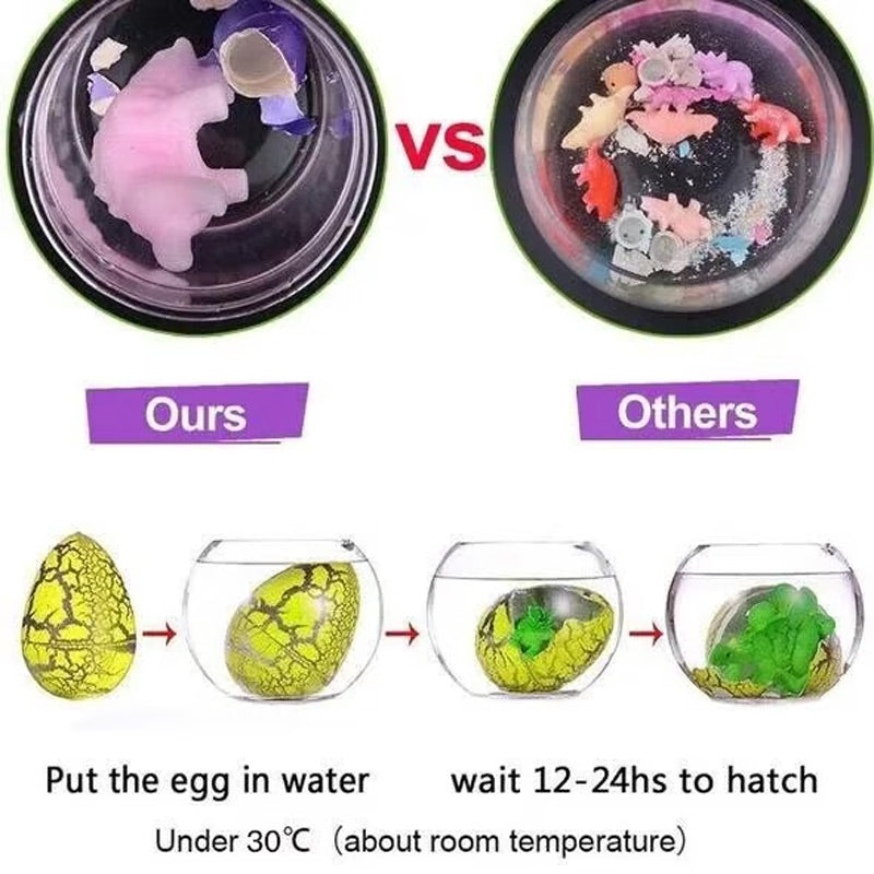 ✨ Išsiritę ir augantys dinozaurų kiaušiniai – stebuklingos Velykų pramogos vaikams 🐣🦖💫-LT