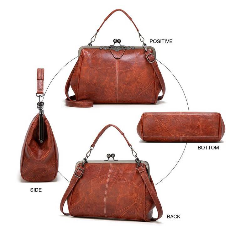 💖[Geriausia dovana] Elegantiška retro stiliaus rankinė-LT