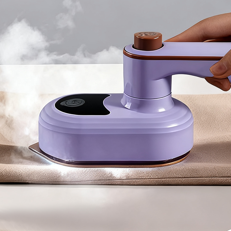 🔥✨Hordozható kézi gőzölős vasaló forgó fejjel