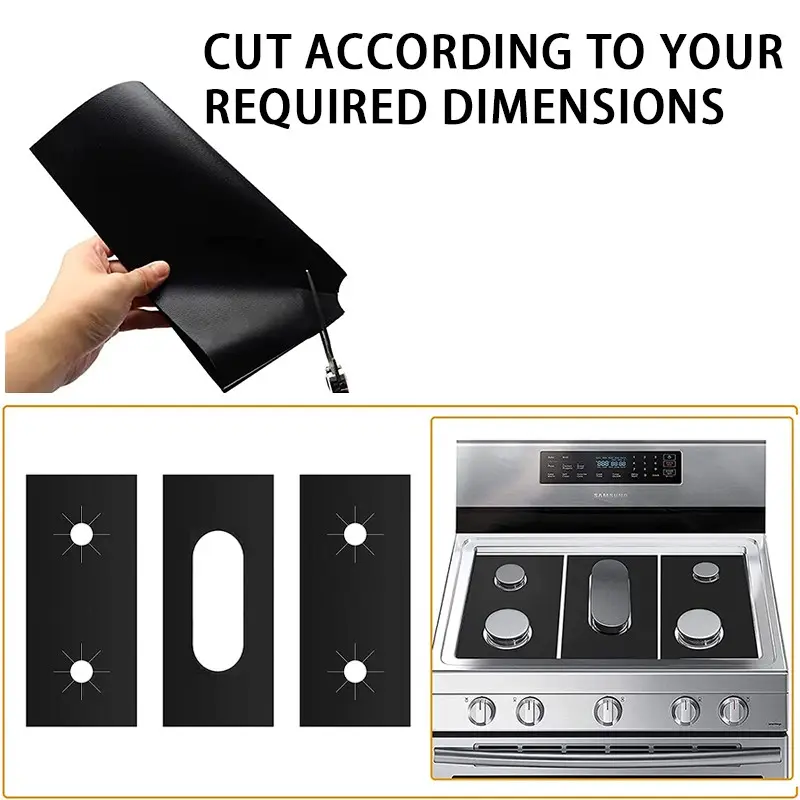 🔥🍳Újrafelhasználható védőburkolatok gáztűzhelyek égőihez