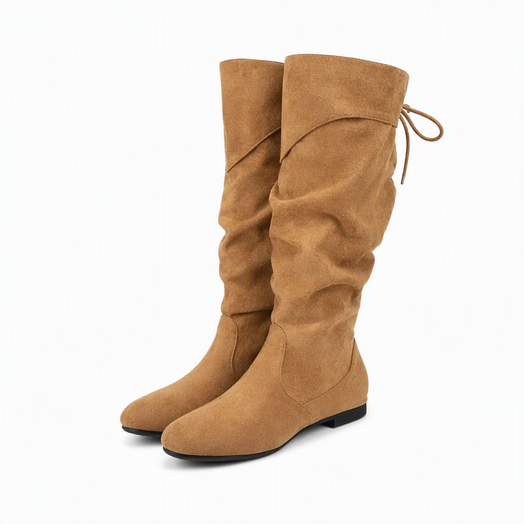 👢 Női fűzős laza szárú félcsizma – Kényelmes, divatos, mindennapi viselet ✨